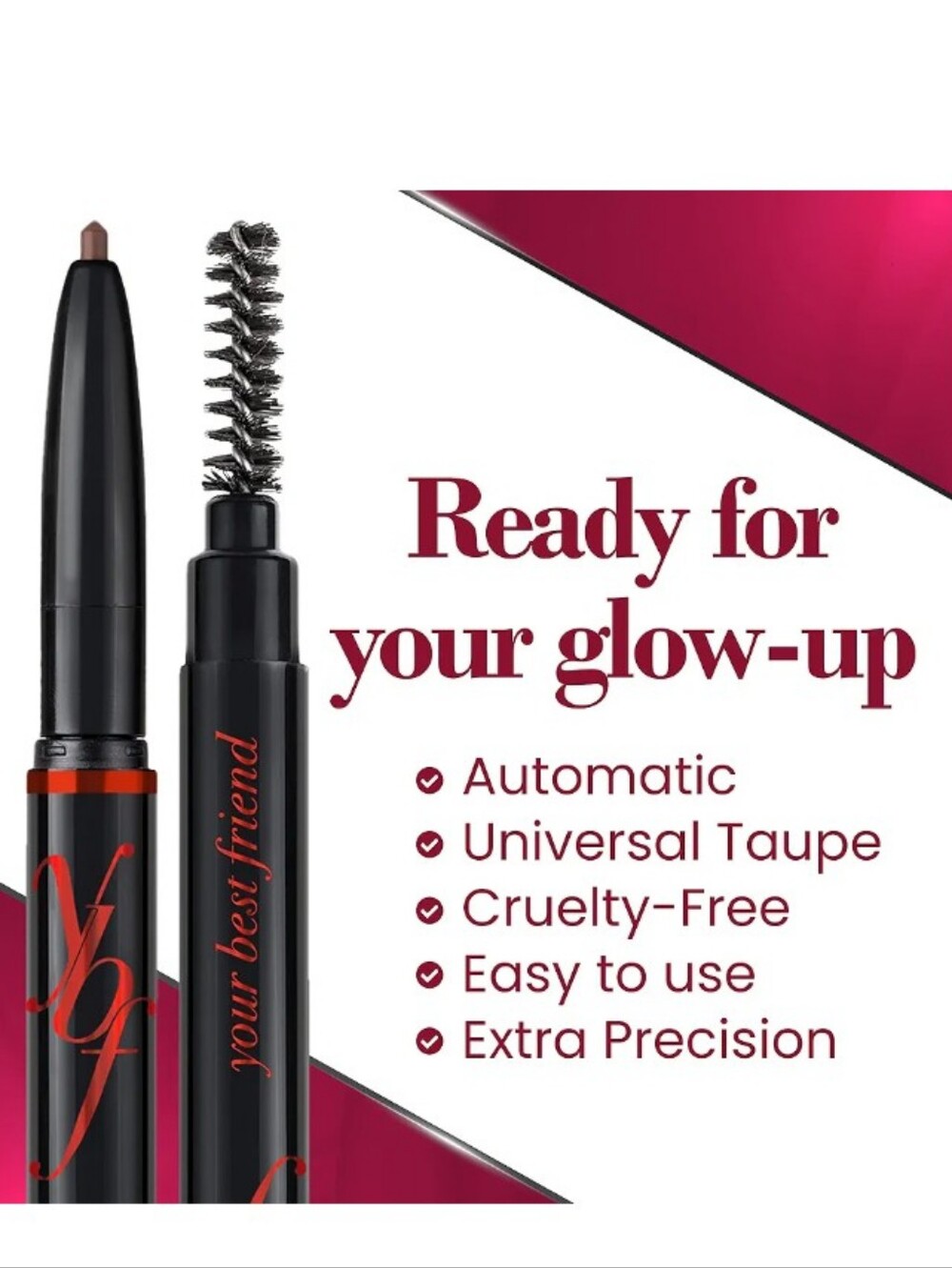 Eyebrow Pencil/automatic Universal Brown-taupe- Brand...Ybf